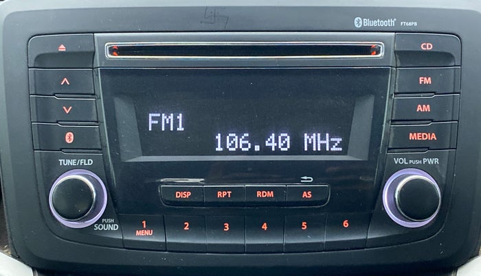 2018 Maruti Baleno ZETA PETROL 1.2, Petrol, Manual, 68,693 km, Infotainment System