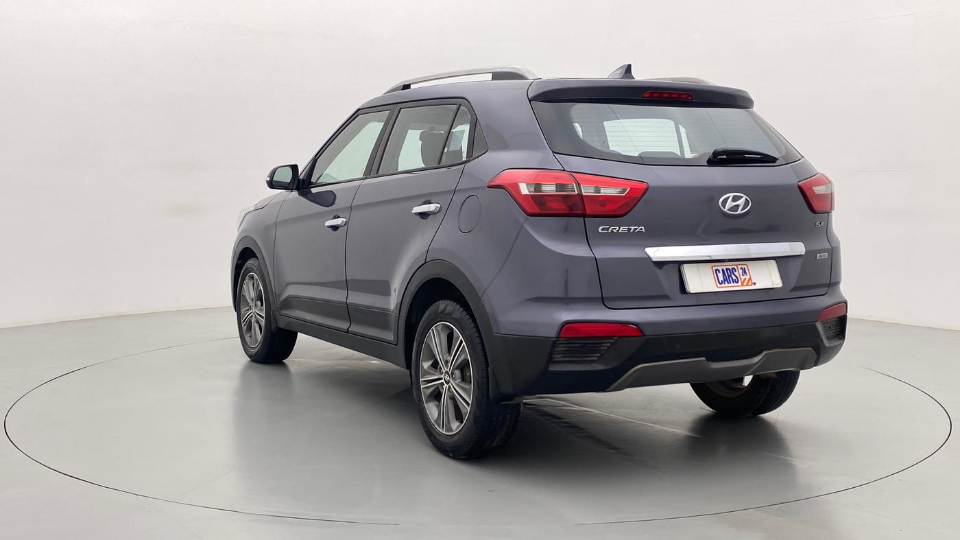 2016 Hyundai Creta 1.6 CRDI SX PLUS AUTO, Diesel, Automatic, 93,197 km, Left Back Diagonal