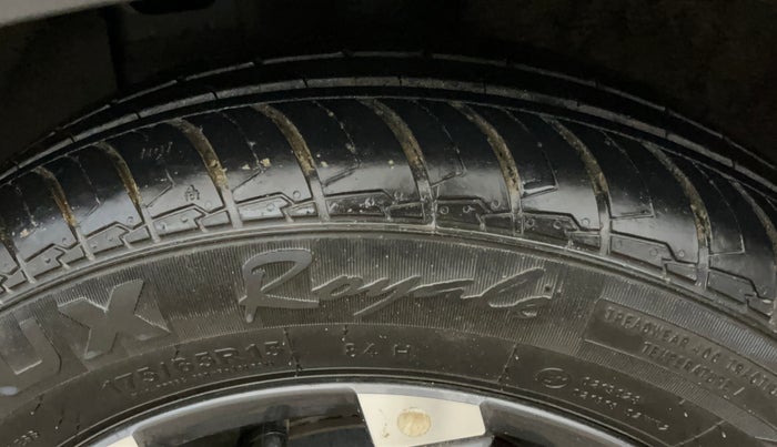 2024 Hyundai EXTER SX(O) 1.2 AMT, Petrol, Automatic, 9,654 km, Left Front Tyre Tread