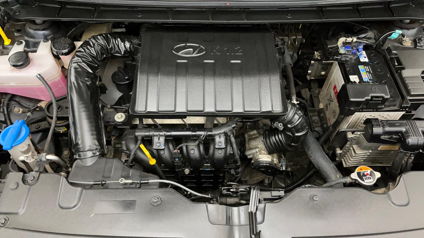 2024 Hyundai EXTER SX(O) 1.2 AMT, Petrol, Automatic, 9,654 km, Engine View