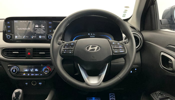 2024 Hyundai EXTER SX(O) 1.2 AMT, Petrol, Automatic, 9,654 km, Steering Wheel Close Up