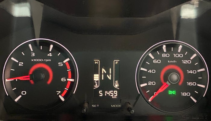 2017 Mahindra Kuv100 K6 PLUS D 6 STR, Diesel, Manual, 51,500 km, Odometer Image