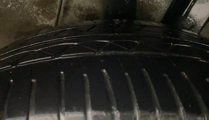 2020 Hyundai AURA SX PLUS 1.2 AMT, Petrol, Automatic, 55,980 km, Left Rear Tyre Tread