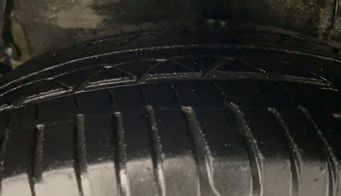 2020 Hyundai AURA SX PLUS 1.2 AMT, Petrol, Automatic, 55,980 km, Right Rear Tyre Tread