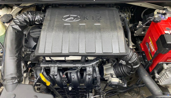 2020 Hyundai AURA SX PLUS 1.2 AMT, Petrol, Automatic, 55,980 km, Engine View