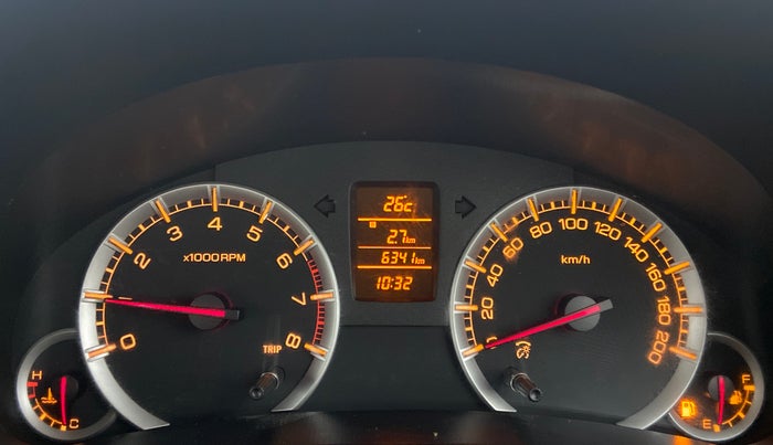 2012 Maruti Swift Dzire ZXI, Petrol, Manual, 6,341 km, Odometer Image