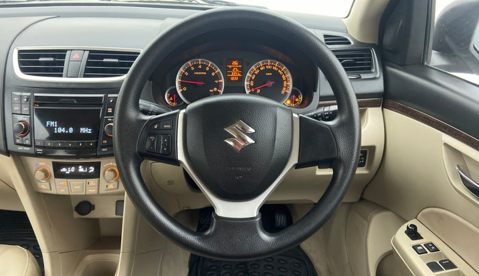 2012 Maruti Swift Dzire ZXI, Petrol, Manual, 6,341 km, Steering Wheel Close Up