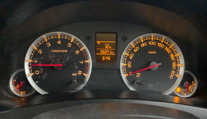 2013 Maruti Swift Dzire VXI, Petrol, Manual, 56,041 km, Odometer Image