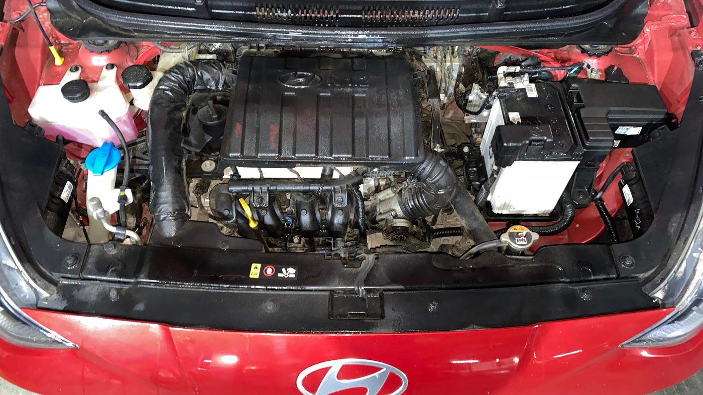 2023 Hyundai GRAND I10 NIOS SPORTZ 1.2 KAPPA VTVT, Petrol, Manual, 15,365 km, Engine View