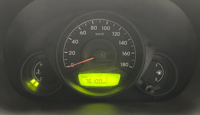 2018 Hyundai Eon ERA +, Petrol, Manual, 76,099 km, Odometer Image