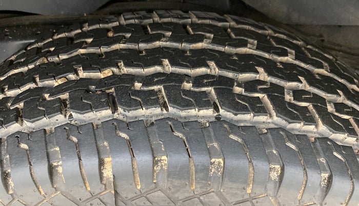 2021 Mahindra Thar LX PETROL HT 4WD AT, Petrol, Automatic, 3,751 km, Left Rear Tyre Tread