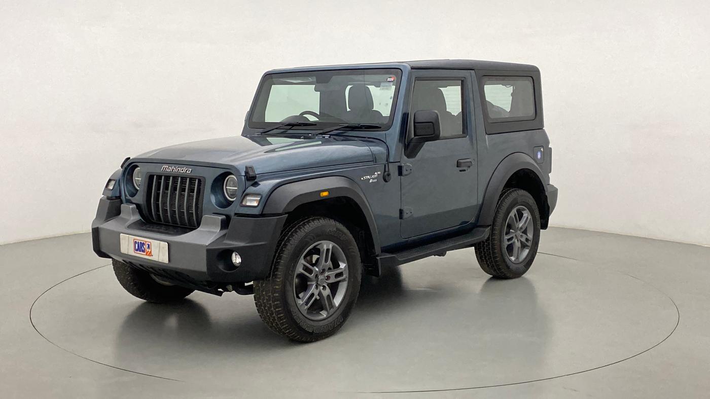 2021 Mahindra Thar LX PETROL HT 4WD AT, Petrol, Automatic, 3,751 km, Left Front Diagonal