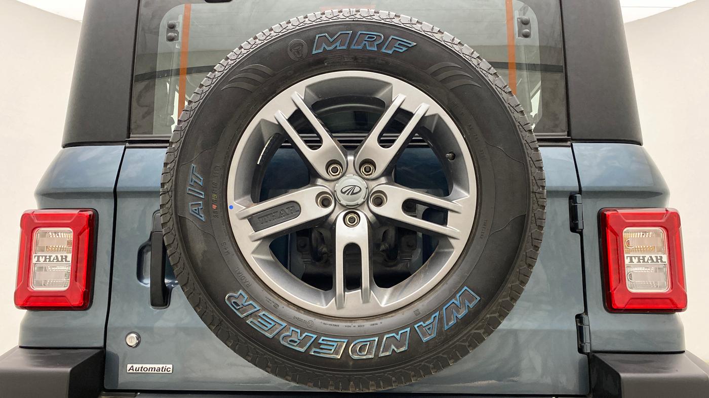 2021 Mahindra Thar LX PETROL HT 4WD AT, Petrol, Automatic, 3,751 km, Spare Tyre
