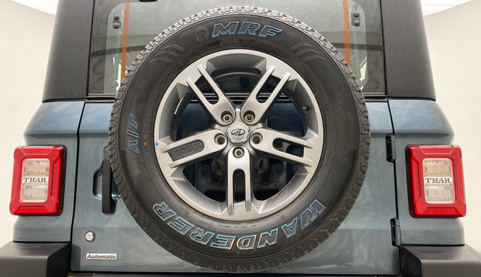 2021 Mahindra Thar LX PETROL HT 4WD AT, Petrol, Automatic, 3,751 km, Spare Tyre