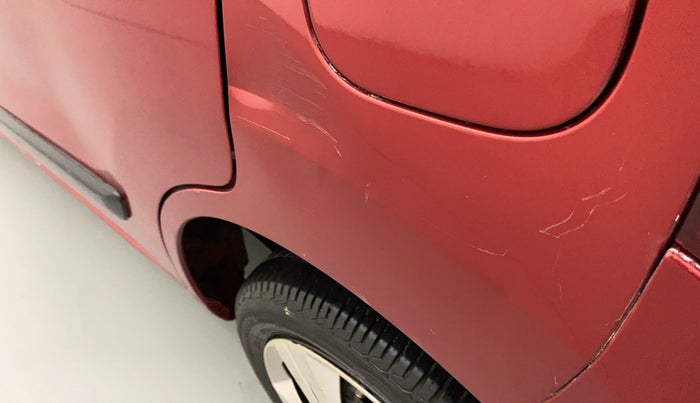 2015 Maruti Wagon R 1.0 VXI, Petrol, Manual, 38,487 km, Left quarter panel - Minor scratches