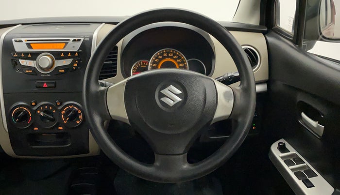 2015 Maruti Wagon R 1.0 VXI, Petrol, Manual, 38,487 km, Steering Wheel Close Up