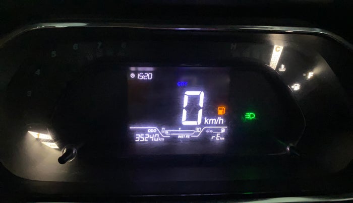 2021 Tata NEXON XM SUNROOF PETROL, Petrol, Manual, 35,232 km, Odometer Image