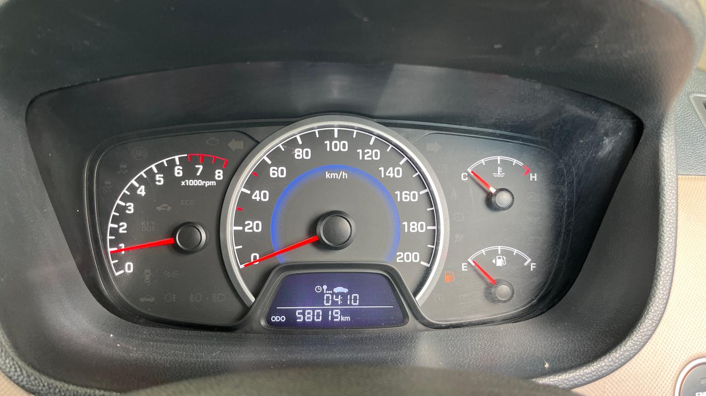 2017 Hyundai Grand i10 ASTA 1.2 KAPPA VTVT, Petrol, Manual, 58,019 km, Odometer Image