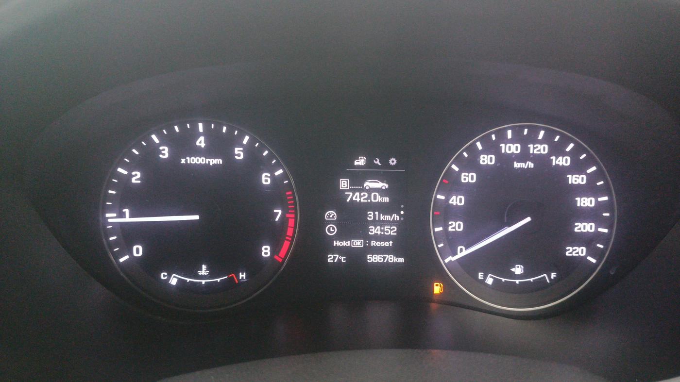 2015 Hyundai Elite i20 ASTA 1.2, Petrol, Manual, 58,678 km, Odometer Image