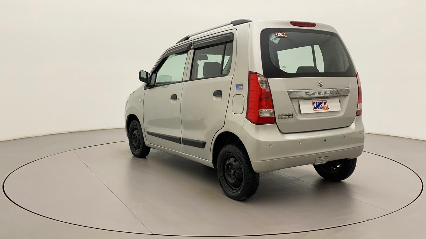 2018 Maruti Wagon R 1.0 LXI CNG, CNG, Manual, 80,107 km, Left Back Diagonal