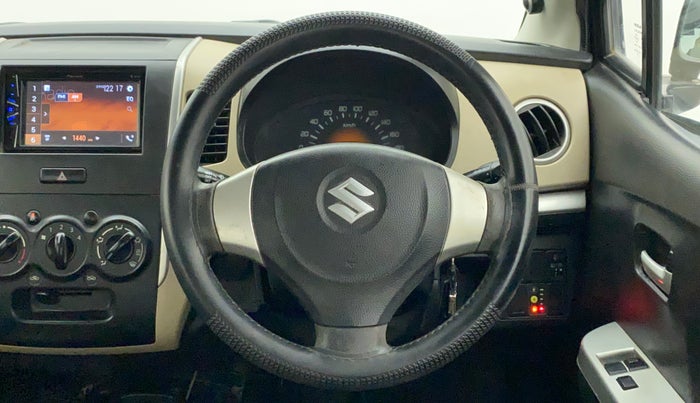 2018 Maruti Wagon R 1.0 LXI CNG, CNG, Manual, 80,107 km, Steering Wheel Close Up