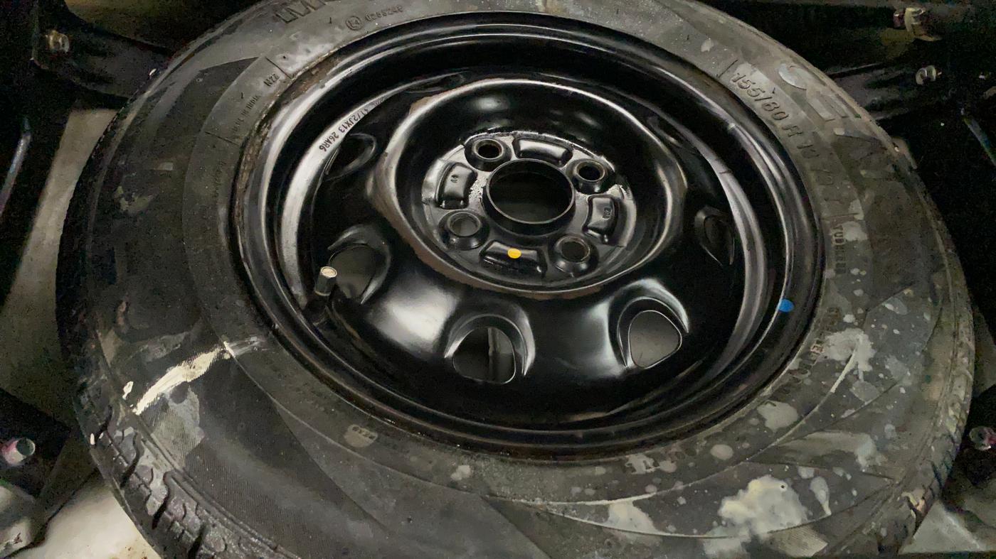 2018 Maruti Wagon R 1.0 LXI CNG, CNG, Manual, 80,107 km, Spare Tyre