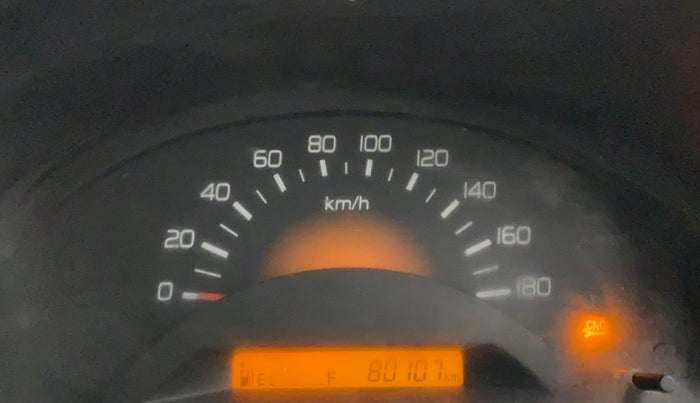 2018 Maruti Wagon R 1.0 LXI CNG, CNG, Manual, 80,107 km, Odometer Image