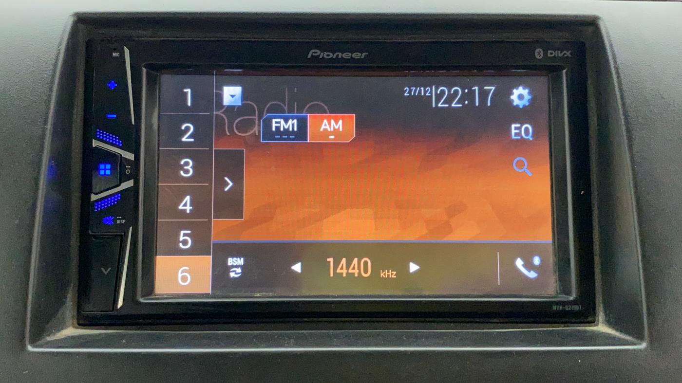 2018 Maruti Wagon R 1.0 LXI CNG, CNG, Manual, 80,107 km, Infotainment System