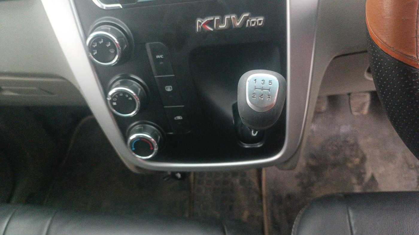 2016 Mahindra Kuv100 K8 D 6 STR, Diesel, Manual, 1,33,274 km, Gear Lever