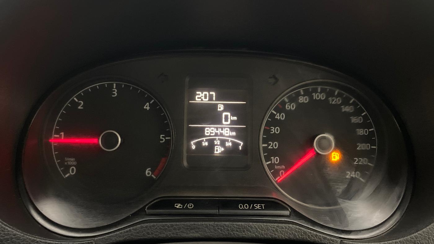 2015 Volkswagen Polo HIGHLINE1.5L, Diesel, Manual, 89,343 km, Odometer Image