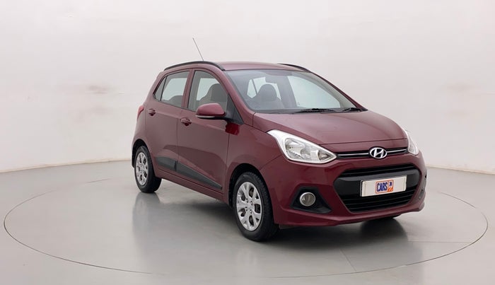 2016 Hyundai Grand i10 SPORTZ 1.2 KAPPA VTVT, Petrol, Manual, 38,626 km, Right Front Diagonal