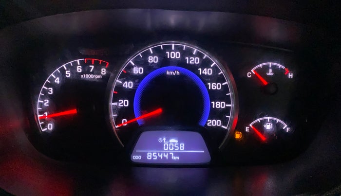 2016 Hyundai Grand i10 SPORTZ 1.2 KAPPA VTVT, Petrol, Manual, 85,455 km, Odometer Image