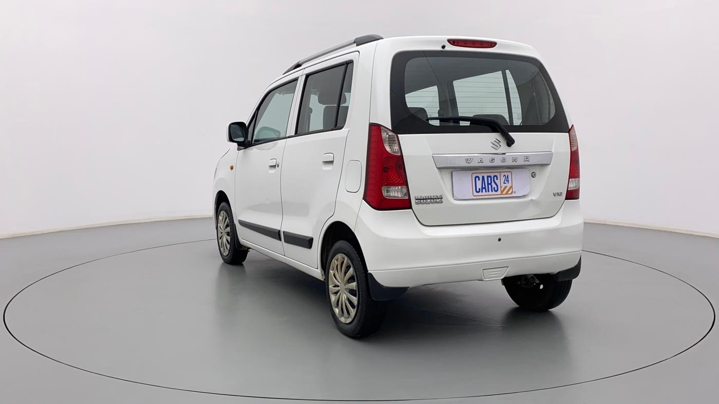 2017 Maruti Wagon R 1.0 VXI, Petrol, Manual, 54,763 km, Left Back Diagonal
