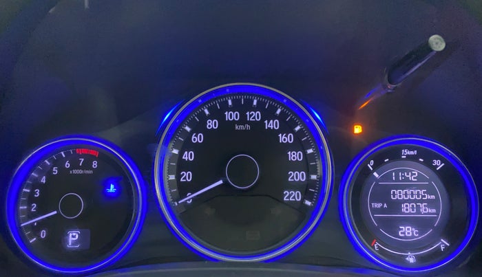 2015 Honda City VX CVT PETROL, Petrol, Automatic, 80,005 km, Odometer Image