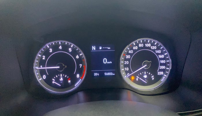 2021 Hyundai VENUE SX 1.0 TURBO IMT, Petrol, Manual, 56,802 km, Odometer Image