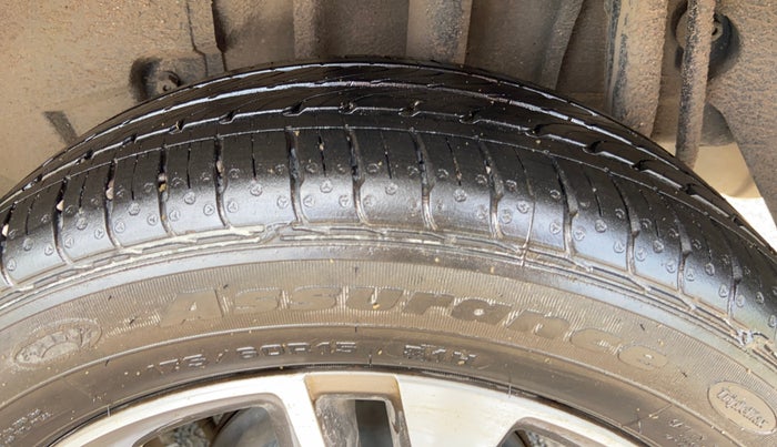 2022 Tata TIGOR XZ PLUS CNG, CNG, Manual, 77,552 km, Left Rear Tyre Tread