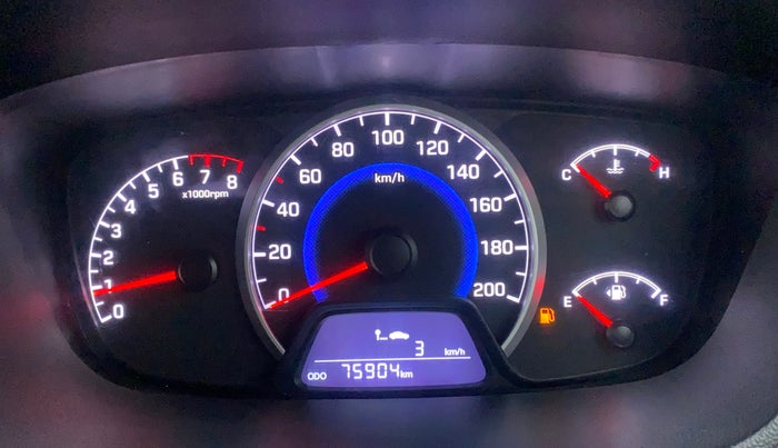 2019 Hyundai Grand i10 SPORTZ 1.2 KAPPA VTVT, Petrol, Manual, 75,935 km, Odometer Image