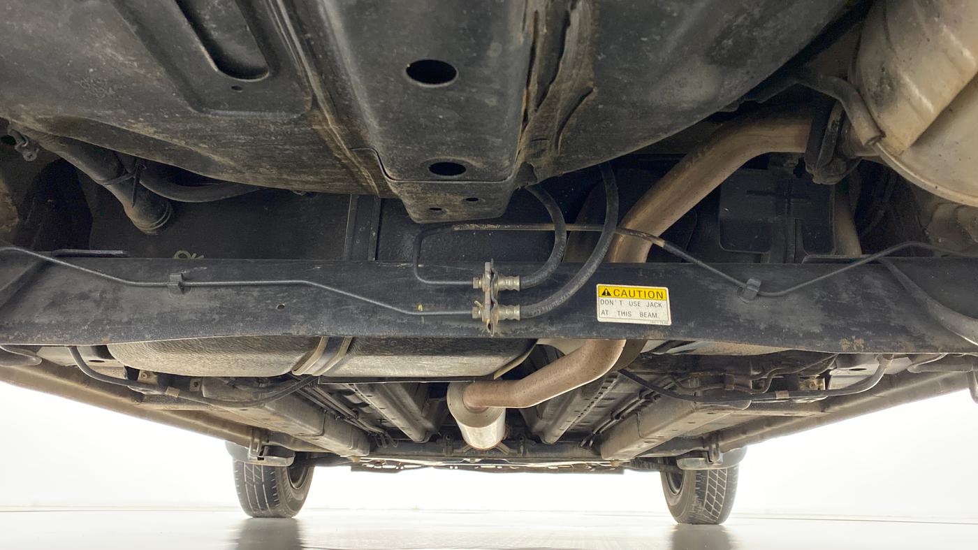 2015 Maruti Ritz VXI, Petrol, Manual, 50,419 km, Rear Underbody