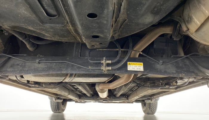 2015 Maruti Ritz VXI, Petrol, Manual, 50,419 km, Rear Underbody