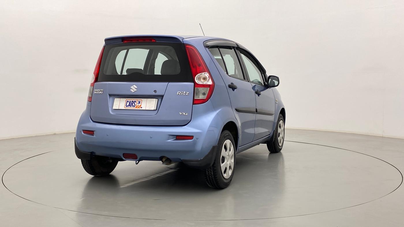 2015 Maruti Ritz VXI, Petrol, Manual, 50,419 km, Right Back Diagonal