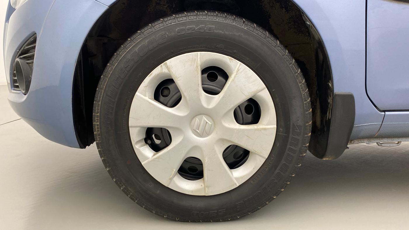 2015 Maruti Ritz VXI, Petrol, Manual, 50,419 km, Left Front Wheel