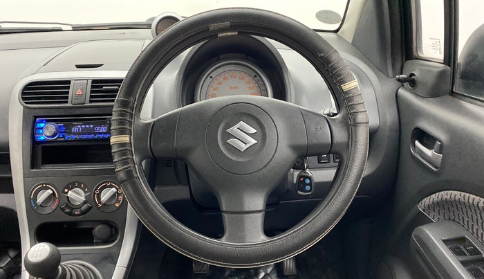 2015 Maruti Ritz VXI, Petrol, Manual, 50,419 km, Steering Wheel Close Up
