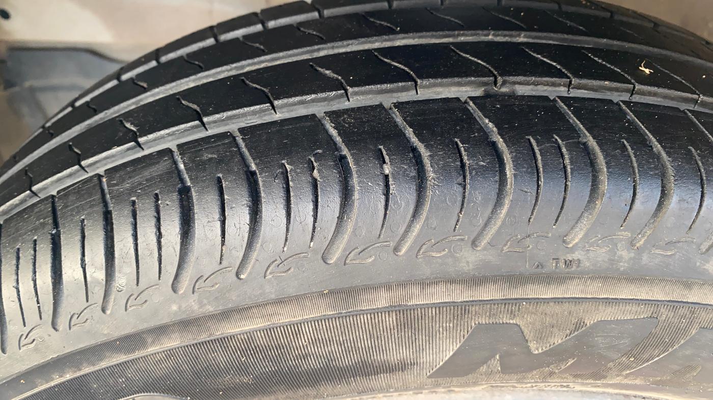 2023 Maruti S PRESSO VXI, Petrol, Manual, 62,912 km, Left Front Tyre Tread