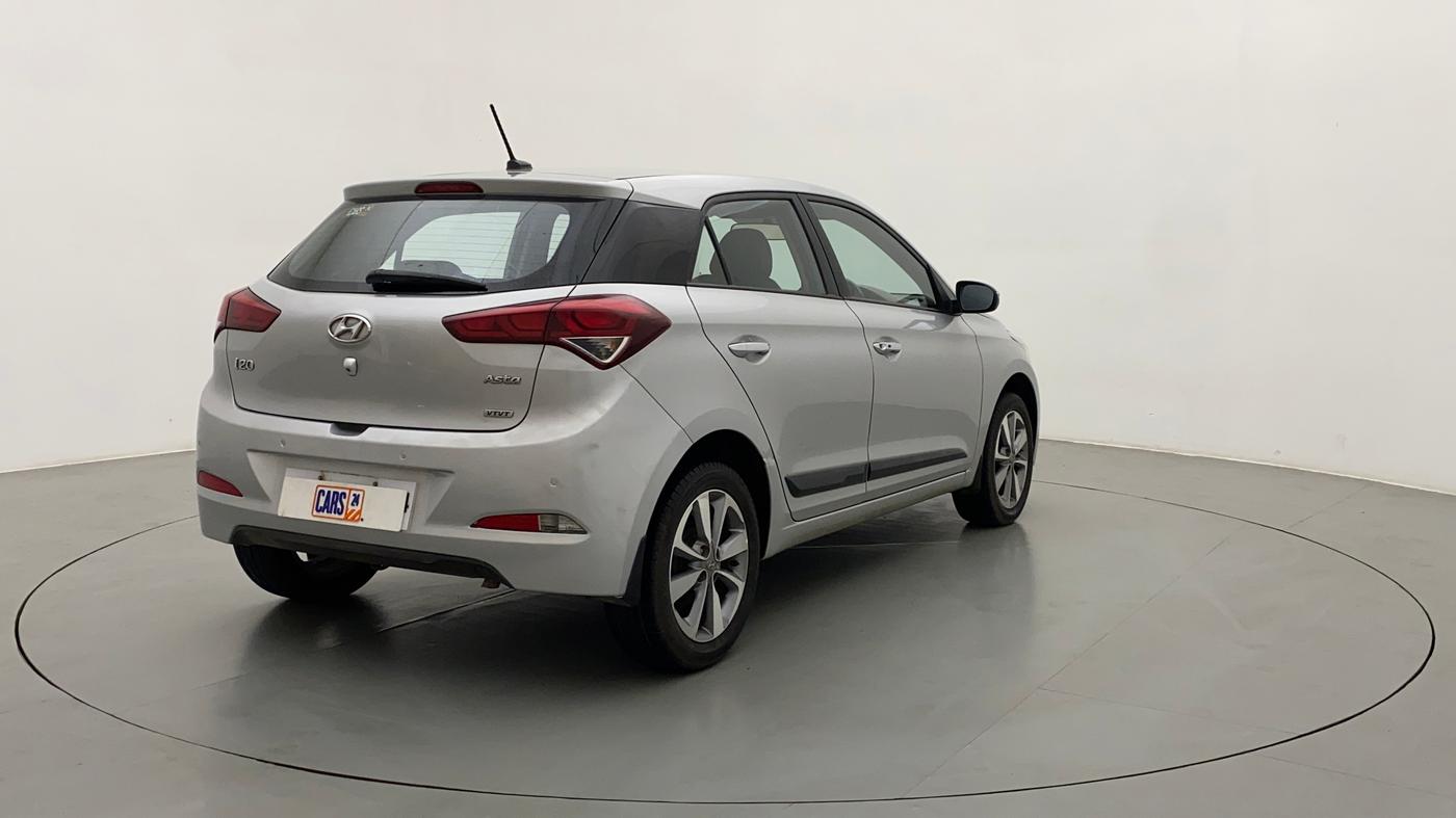 2016 Hyundai Elite i20 ASTA 1.2 (O), Petrol, Manual, 43,741 km, Right Back Diagonal