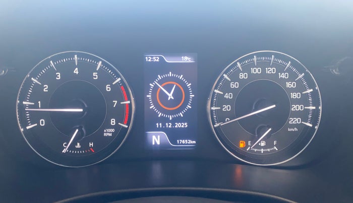 2023 Maruti Baleno ZETA 1.2 AGS, Petrol, Automatic, 17,616 km, Odometer Image