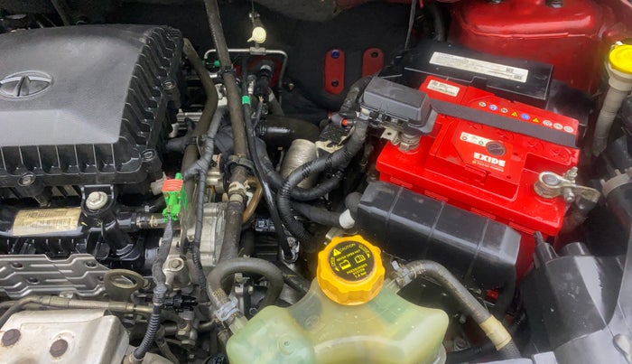 2019 Tata NEXON XZA PLUS PETROL, Petrol, Automatic, 43,760 km, Engine View - Left