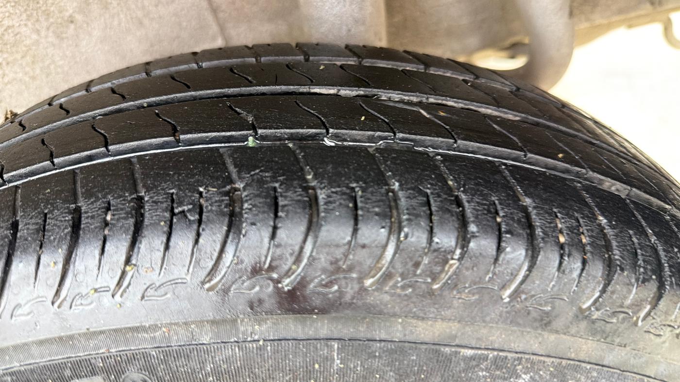 2020 Maruti S PRESSO VXI, CNG, Manual, 40,920 km, Left Rear Tyre Tread
