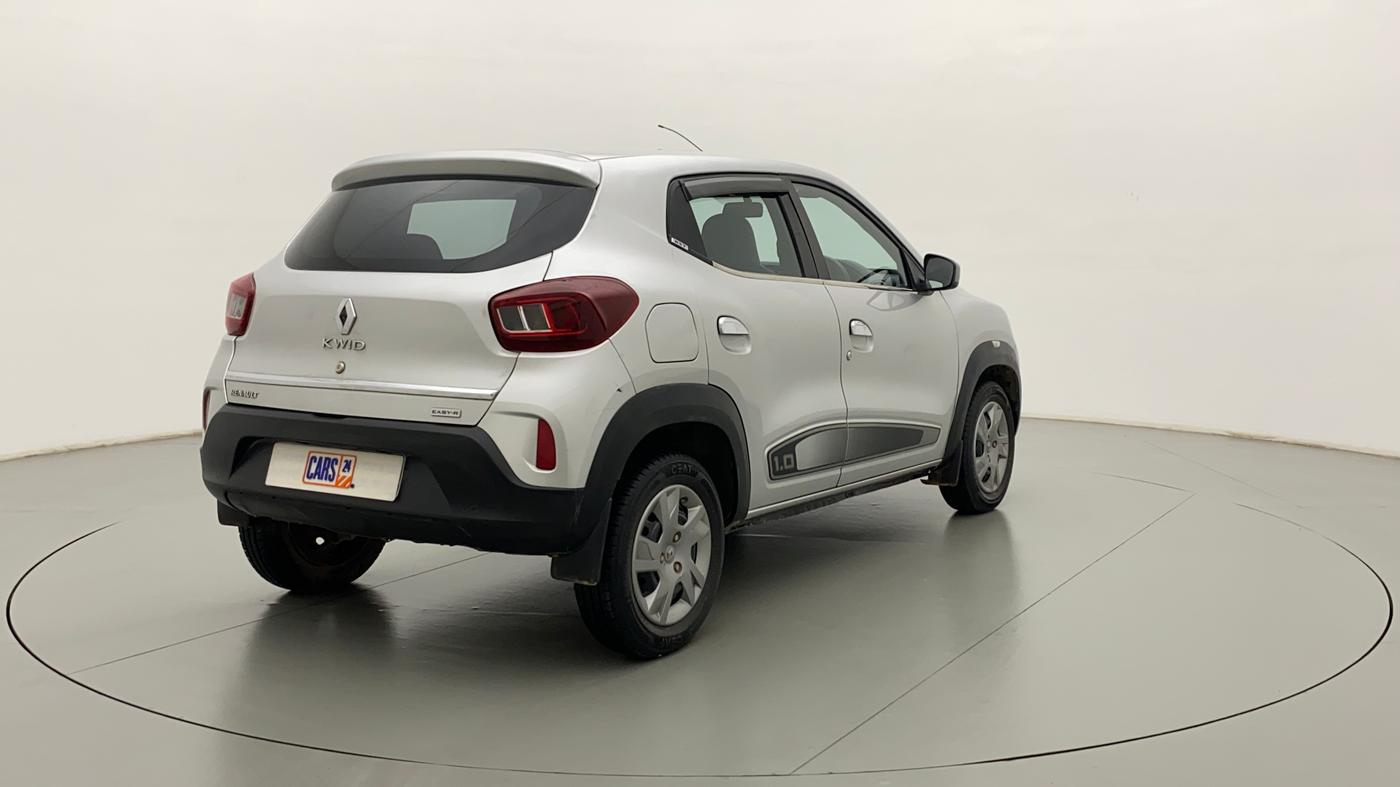 2019 Renault Kwid RXT 1.0 AMT (O), CNG, Automatic, 30,828 km, Right Back Diagonal