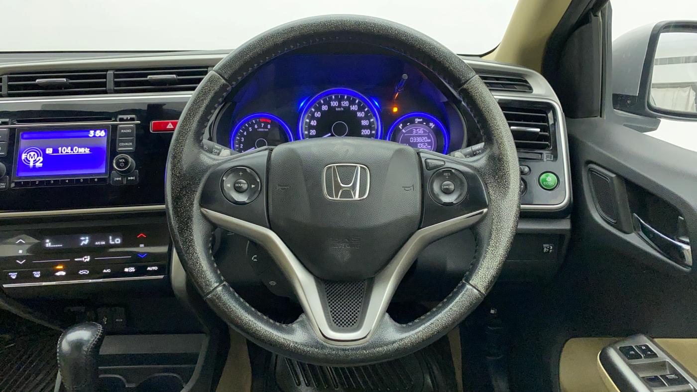 2016 Honda City 1.5L I-VTEC VX CVT, Petrol, Automatic, 33,820 km, Steering Wheel Close Up