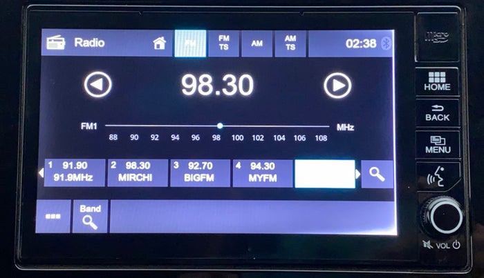 2019 Honda WR-V VX MT EXCLUSIVE EDITION PETROL, Petrol, Manual, 21,770 km, Infotainment System